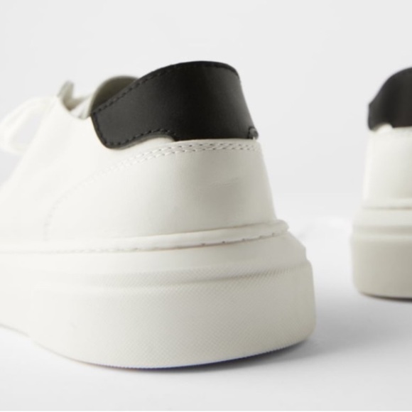 Zara Soft Leather Sneakers - Picture 4 of 12